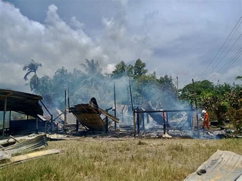 Rumah Musnah Dalam Kebakaran Di Kota Belud Sabah Gazettesabah Gazette