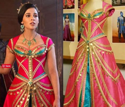 Jasmine Live Action 2019 Red Outfits Dress From Movie Aladdin 2019 Lydiacosplay