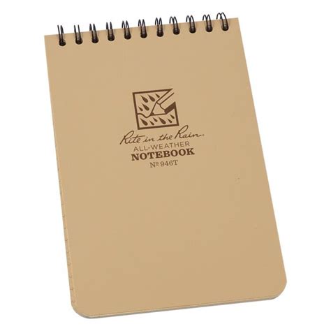 All Weather Top Spiral Notebook Kit 4 X 6 Inch Adventure Pro Zone