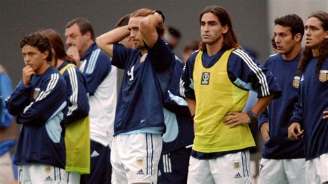 La lista de la selección argentina para jugar la copa américa: Argentina Corea y Japón 2002 Mundial Rusia 2018