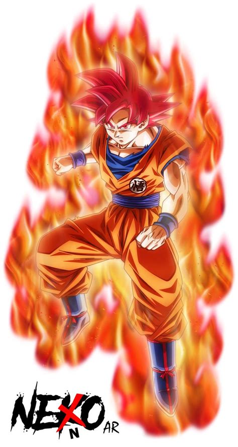 Super Saiyan God Son Goku By Nekoar On Deviantart In 2020 Dragon Ball