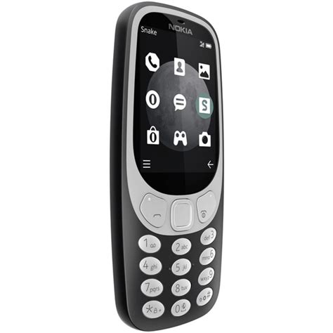 Telefon Mobil Nokia 3310 3g Dual Sim Charcoal 2017 Pc Garage