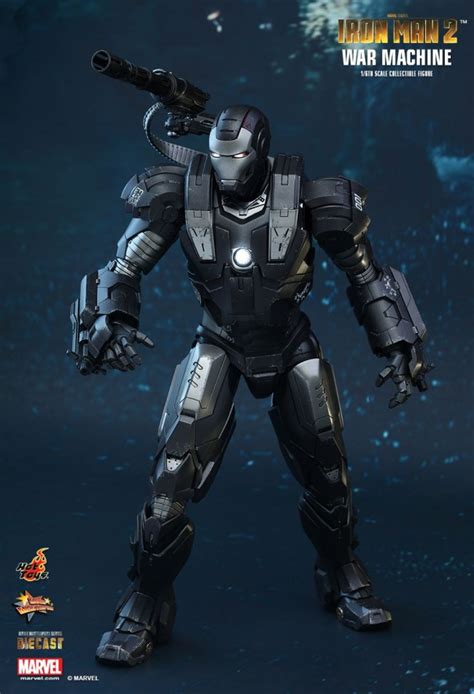 War Machine Iron Man 2 Movie Masterpieces Diecast 16th Scale