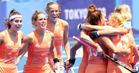 Netherlands Vs Argentina Womens Hockey Gold Medal Final Match At