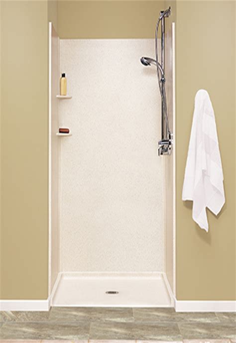 Swanstone Sk 363672 Solid Surface Shower Wall Kit 36 X 36 X 72