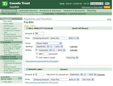 We did not find results for: My Toronto Dominion TD Canada Trust Bank Internet Banking Review: EasyWeb, EasyLine | hubpages