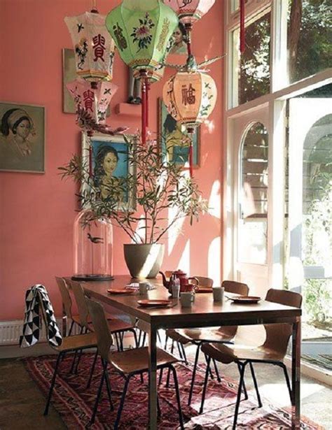 35 Gorgeous Modern Bohemian Dining Room Ideas Momooze