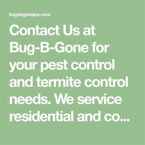 I've heard origin pest control is good, but their package is $720 dollars. Contact Us at Bugs-B-Gone | Termite control, Pest control ...