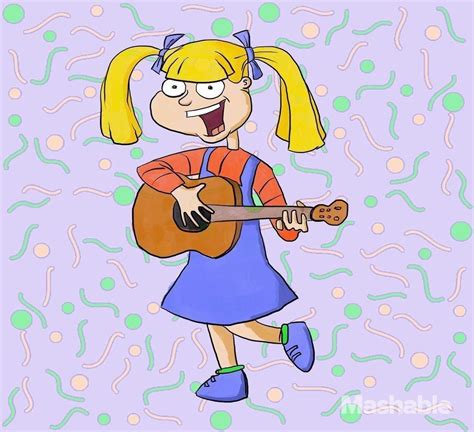 Angelica Becomes Phoebe Buffay In These Friendsrugrats Mashup Drawings