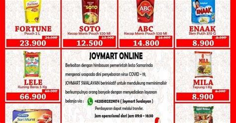 Kartu kredit special deals today! √ Katalog Joymart Swalayan Promo Mingguan 10 - 23 Agustus ...