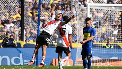 Boca Juniors Vs River Plate Marcador Y Goles Del Clásico Argentino