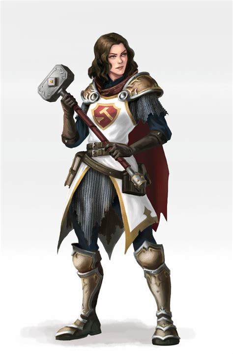 Cleric By Artdeepmind On Deviantart Female Human Medium Armor