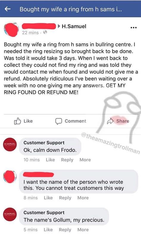 Customer Support Troll Causes Chaos On Different Facebook