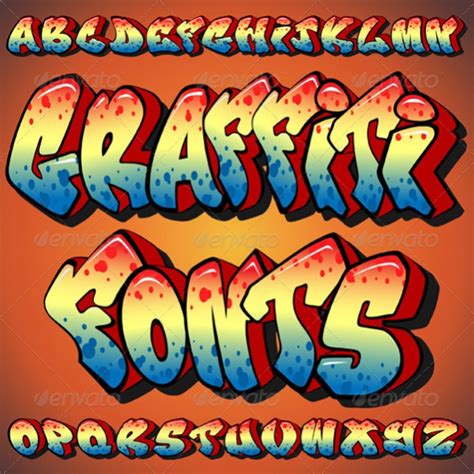 Free 17 Graffiti Letters In Vector Eps Ai