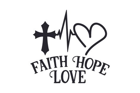 1680 Faith Hope Love Free Svg Svg File 1680 Faith Hope Love Free
