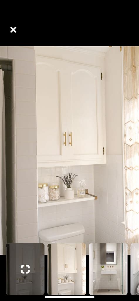 I'm particularly curious for a comfortable height for getting things in/out such as tp stored there for our guest bathroom since people of various heights frequent that and since we are tall. Above toilet storage | Toilet storage, Cabinet above ...