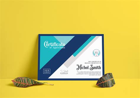 Professional Certificate Design Templates · Graphic Yard Graphic