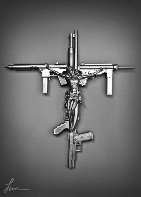 Crucify Guns Military Ts Republican Jesus