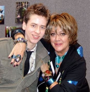 Select from premium amanda barrie of the highest quality. Ciaran Brown meets actress Amanda Barrie