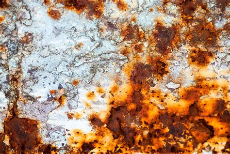 Rusty Metal Surface Stock Image Image Of Rusted Brown 46267589