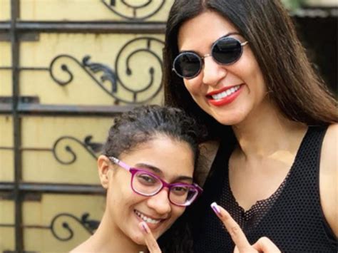 how sushmita sen told her daughter renee she was adopted times of india