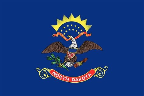 North Dakota State Flag Worldatlas