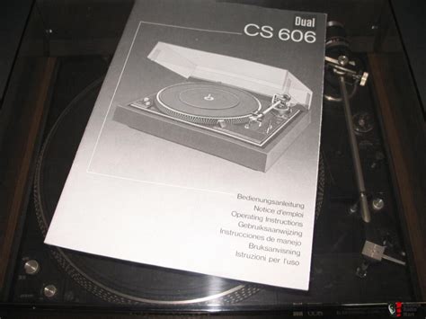 Dual Cs 606 Turntable Free Shipping Photo 244707 Canuck