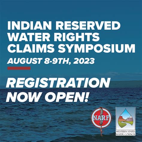 Indian Reserved Water Rights Symposium By The Native American Rights