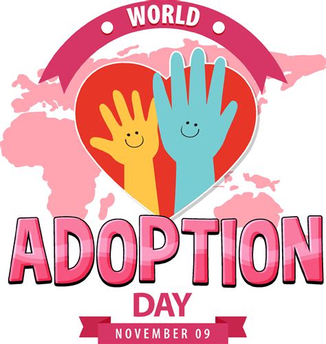 World Adoption Day Poster Design 12723572 Vector Art At Vecteezy