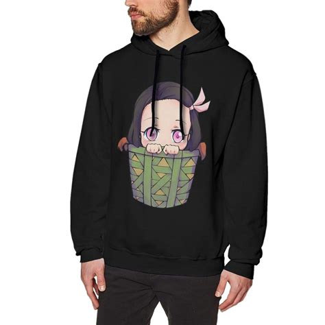 Demon Slayer Kimetsu No Yaiba Men Hoodie Long Sleeve Sweatshirt