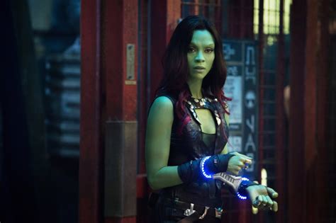 We Meet Gamora In Guardians Of The Galaxy Marvel Movie Characters
