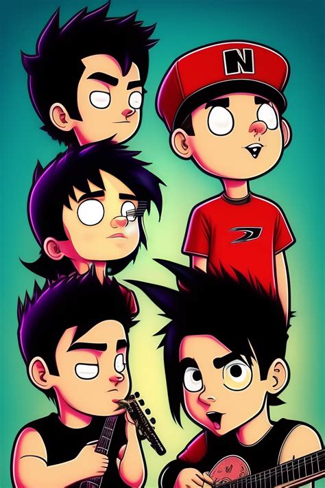 Lexica Band Blink In Cartoon Style