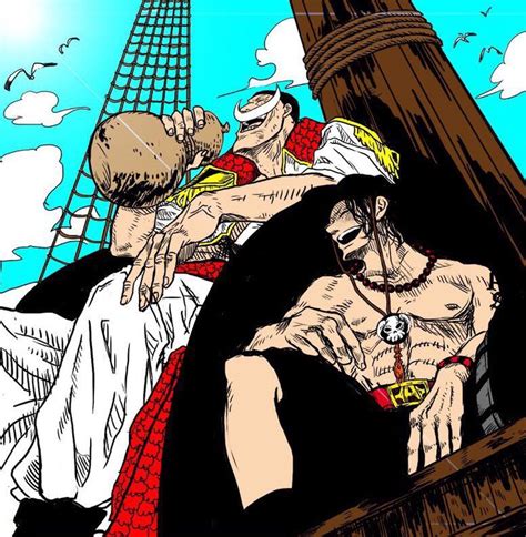 Father And D Aces Anime Luffy One Piece Ship