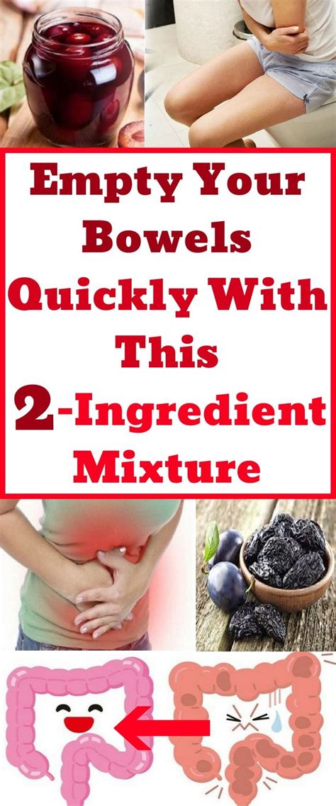 Empty Your Bowels Quickly With This 2 Ingredient Mixture With Images