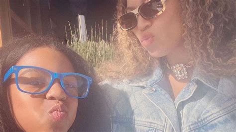 Beyonces Rarely Seen Daughter Rumi Makes Special Appearance To Support