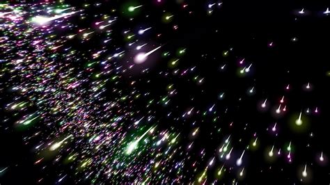 Falling 3d Comets 4k Colorful Moving Background Aavfx Youtube
