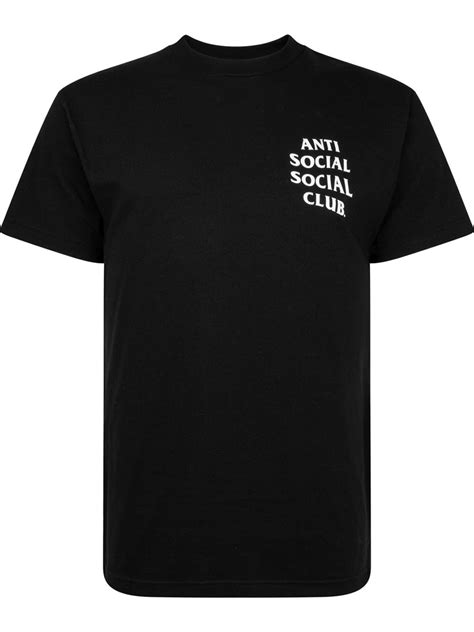 Anti Social Social Club Camiseta Con Estampado Mind Games Farfetch