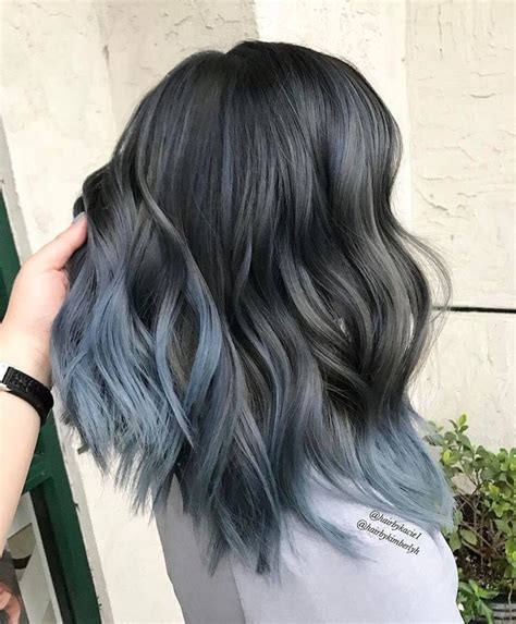 The 25 Best Silver Blue Hair Ideas On Pinterest Blue Grey Hair