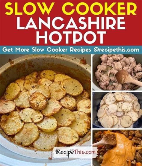 Slow cooker lancashire hotpot