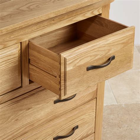 Canterbury Chest Of Drawers Solid Oak Oak Furniture Land