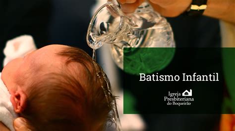 Batismo Na Igreja Presbiteriana
