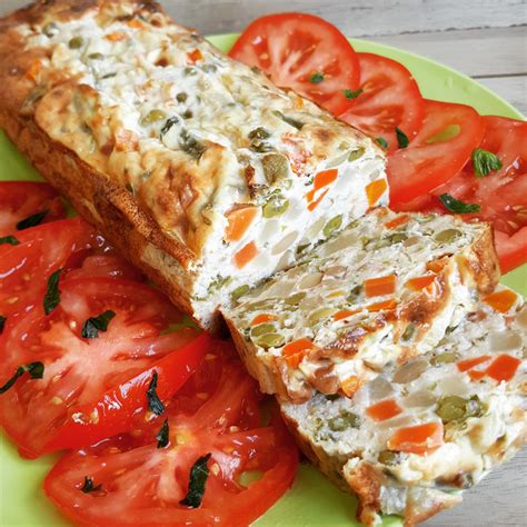 Terrine au thon macédoine de légumes Cuisine ta ligne