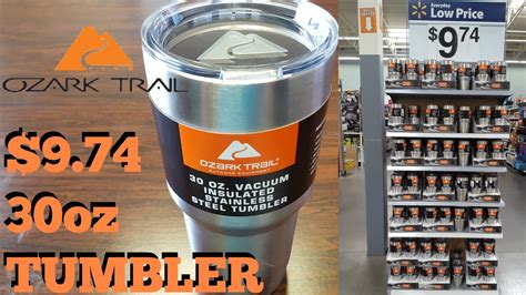 Whether you're on a camping adventure or jumping into your car for your morning commute, you can keep your thirst under control with this handsome and durable tumbler. YETI & RTIC PRICE KILLER!!!!! OZARK TRAIL Tumbler 30 ONLY ...