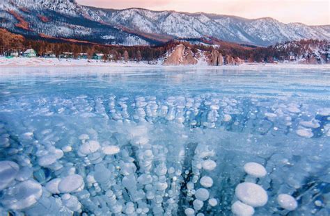 Lake Baikal Frozen Methane Bubbles Spotted News Without Politics