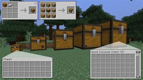 Colossal Chests 1181 Minecraft Mods