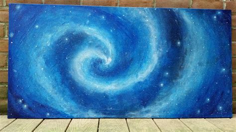 Galaxy Canvas Painting Space Painting Original Space Art