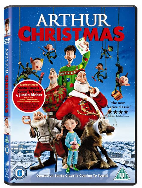 Win 1 Of 3 Copies Of Arthur Christmas Dvd London Mums Magazine