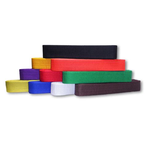 Colored Rank Belts Martial Arts Belt Karate Promotional Belts