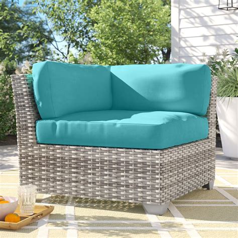 Everything you need for patio season. Sol 72 Outdoor Falmouth Corner Patio Chair with Cushions ...