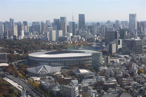 Kengo Kumas Japan National Stadium Is The Centrepiece Of The Tokyo